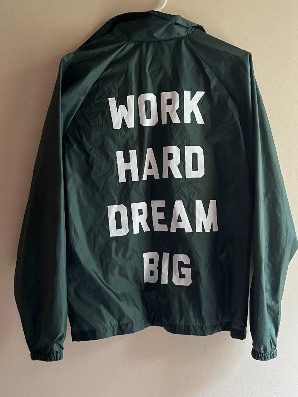 Tommy Blades Green Windbreaker nylon Jacket gorpcore streetwear outdoor travel